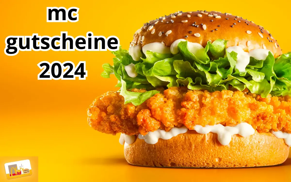 mcdonalds gutscheine 2024